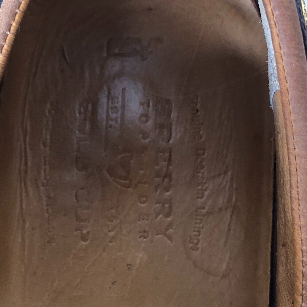 Like New, Leather "Sperry" Top-Sider/ Size 13 Men's - Picture 7 of 8